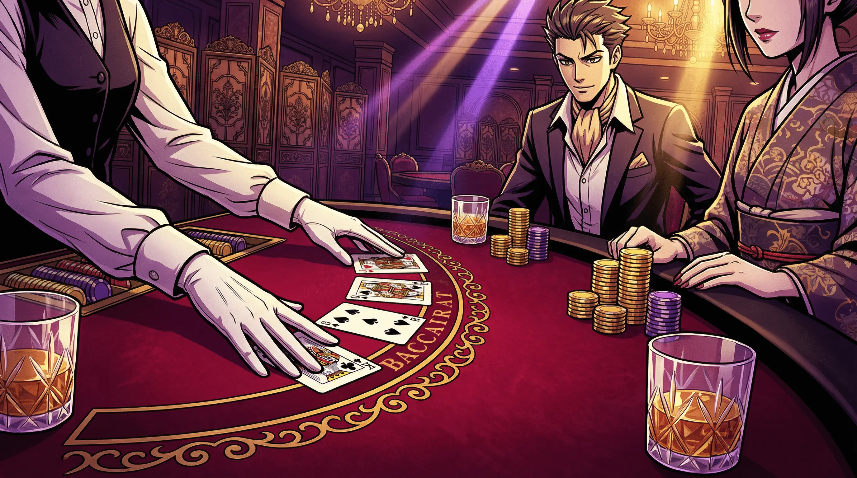 Bacará 23bet - Jogo de Bacará Online